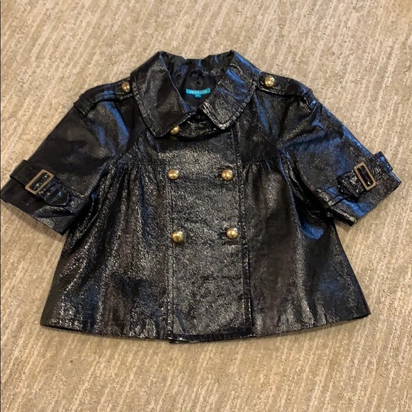 Jocelyn 100% leather blouse/jacket size Medium - Picture 3 of 16